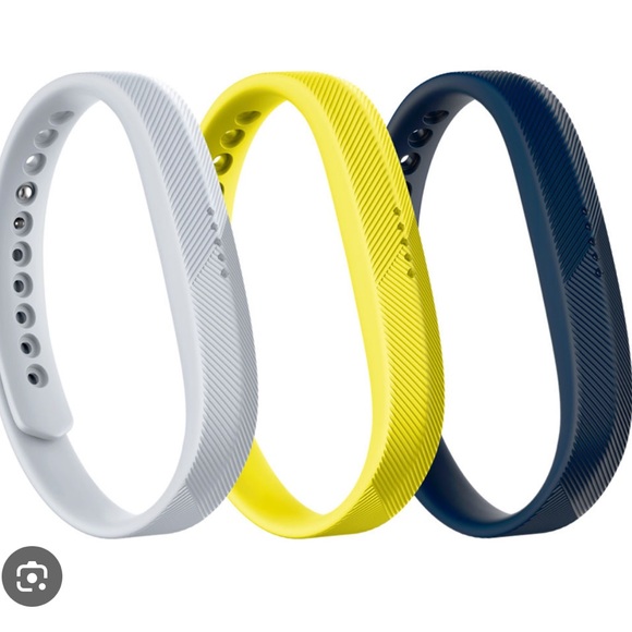 Fitbit 3-Pack of Classic Bands for Fitbit Flex 2 (LG, Sport Pack) - Picture 1 of 1